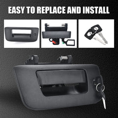 Nakuuly tailgate lock's raised design enables easy operation.