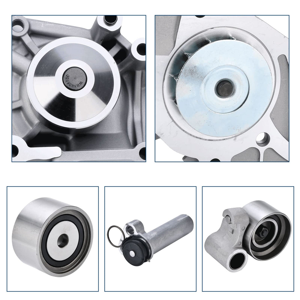 Nakuuly timing belt kit water pump close-up seal highlighting leakage prevention
