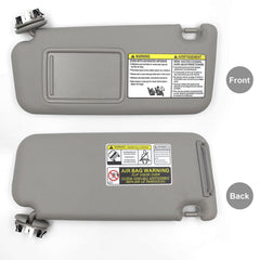 Nakuuly interior accessory sun visor in gray for RAV4