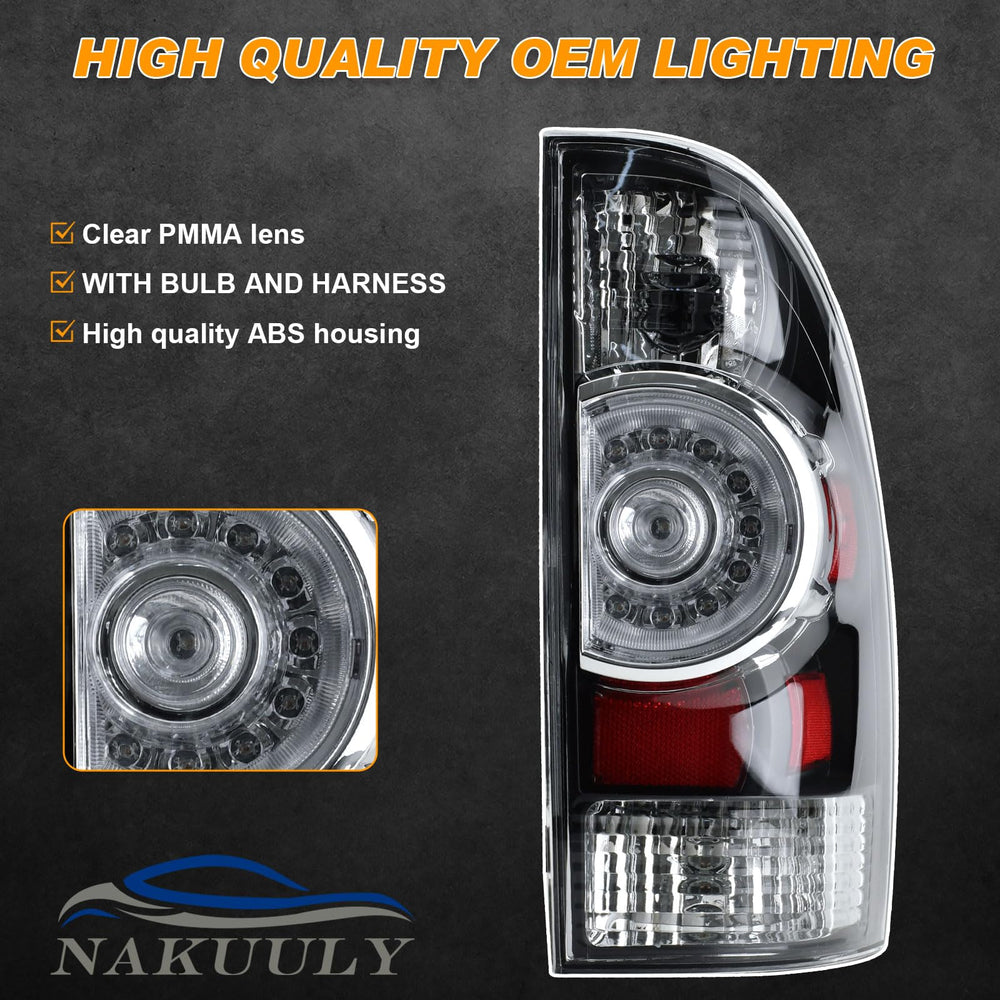 Nakuuly waterproof tail light protects taillight performance in rain.