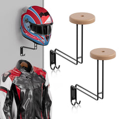 NANAGIFTREE reliable heavy-duty rack keeps helmets safe and accessible