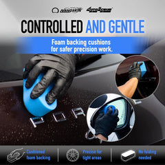Nanoskin AS-019 showroom-shine demo illustrates lasting gloss without clay.