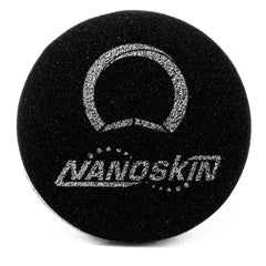 Nanoskin Autoscrub used with a dual-action polisher for efficient decontamination.