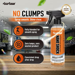 Nanoskin Nano Shock safe for paint, glass, wheels, and chrome