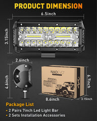 NAOEVO PC lens ensures clear visibility and impact resistance