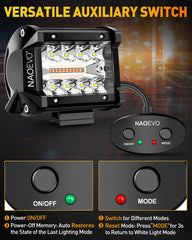 NAOEVO wiring-harness with memory mode for quick setup.