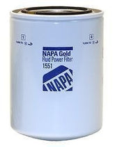 Napa Gold 1551 spin-on filter front view protects hydraulic systems from contaminants