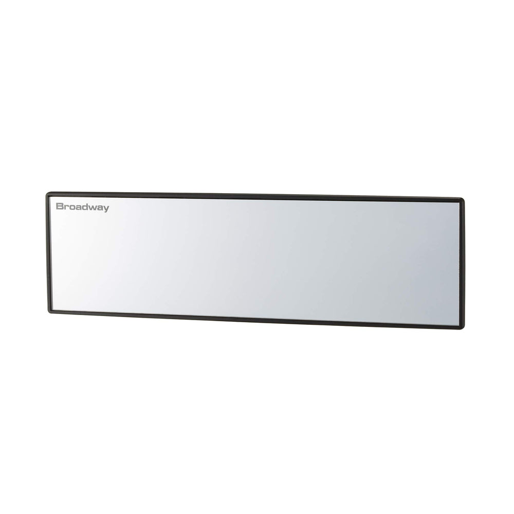 NAPOLEX Broadway BW864 270mm flat mirror side view shows expanded blind-spot coverage.