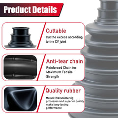 NARATI six cable ties help quick, clean installation and maintenance.