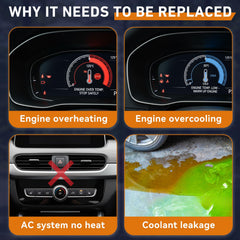 NARATI replacement-package for easy installation and dependable engine cooling