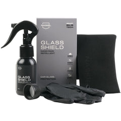 Nasiol GlasShield driver-view-before-after highlighting enhanced visibility at all speeds.