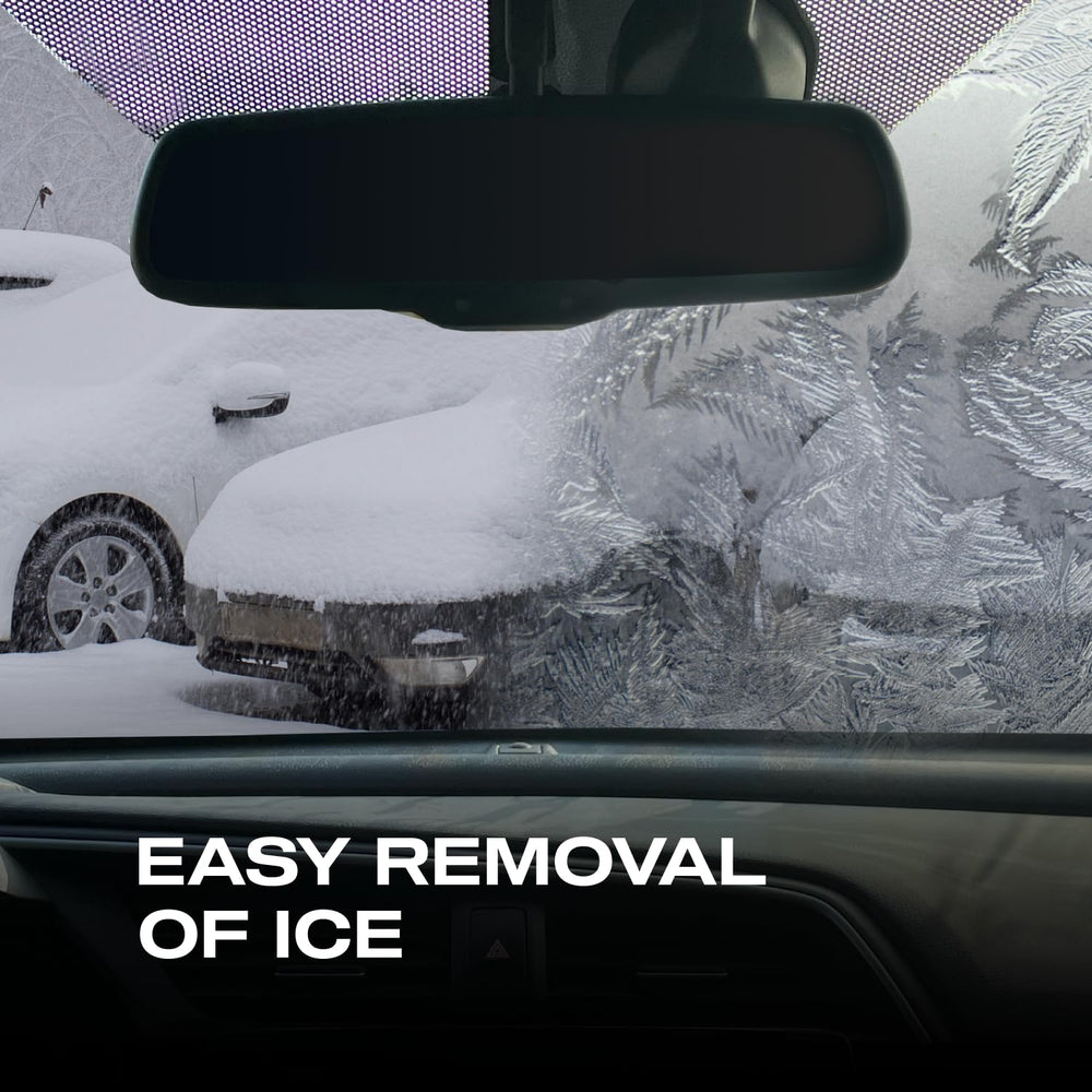 Nasiol GlasShield wipe cloth tools illustrating effortless spray-and-wipe application.