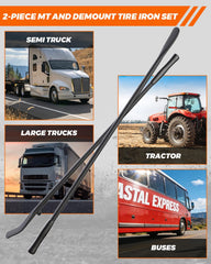 Naspios two-bar set in toolbox ready for on-demand tire changes.