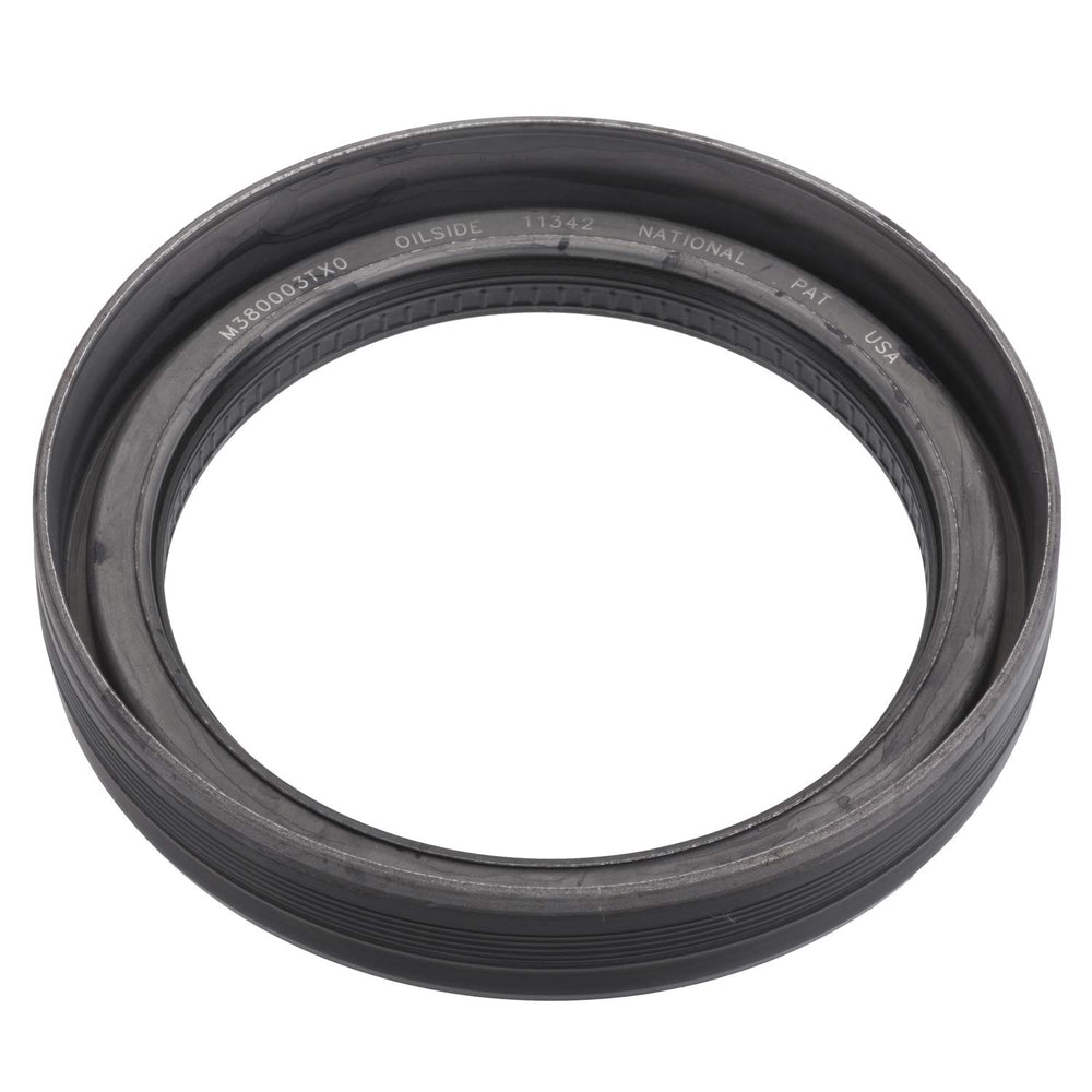 National 380003A wheel seal right view showing the bi-directional lip for reliable sealing