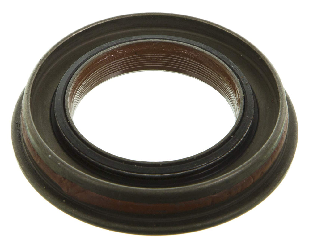 National 710950 drive axle shaft seal with spring-loaded multi-lip design for Ford F-150, reliable under high temps