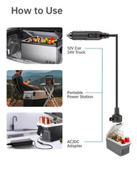 Naubluvo compatibility note to verify fridge socket before purchase