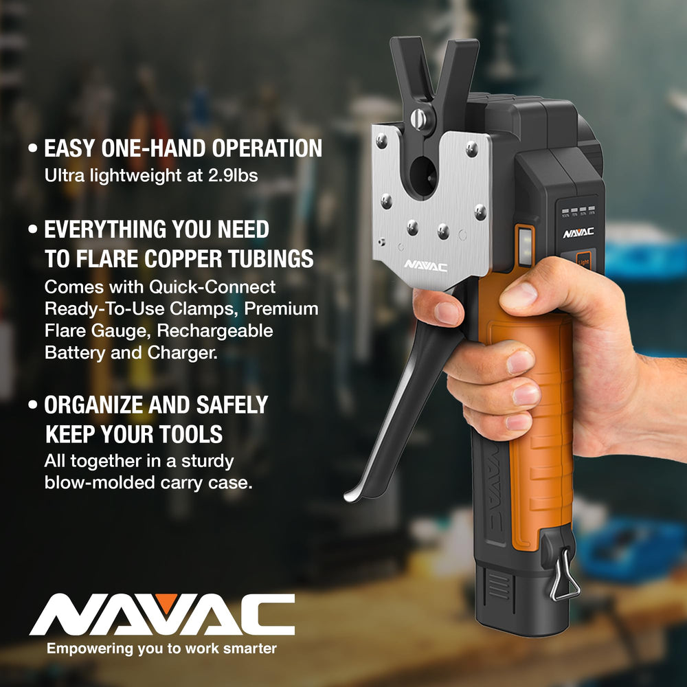 Lanyard included with NAVAC NEF6LM protects the tool from drops