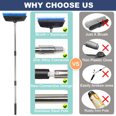 NAVAPAL brush head with soft bristles and rubber bumper to prevent scratches