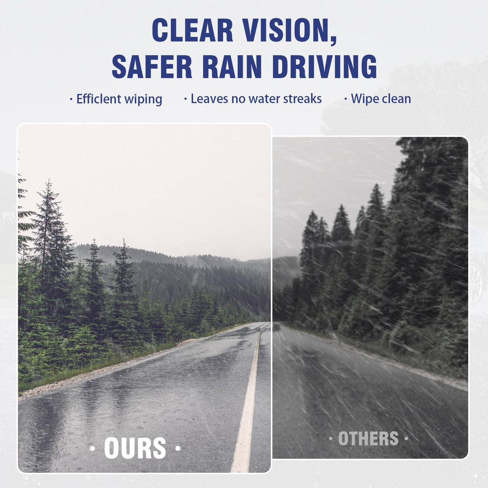 navoty 24-inch driver-side blade in action delivering clear visibility
