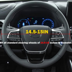 Naxizo Getaway Car steering wheel cover with easy installation for quick refresh