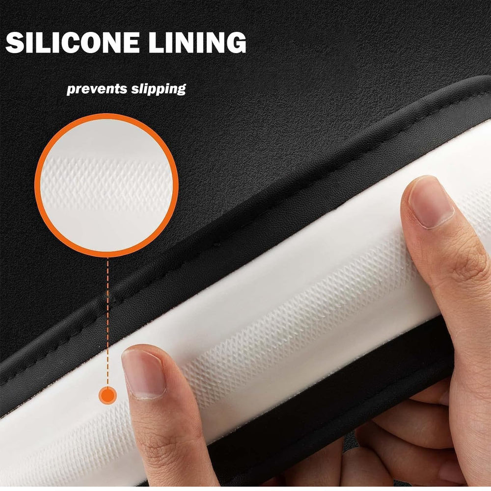 Naxizo universal 15-inch fit suits most mid-size steering wheels.