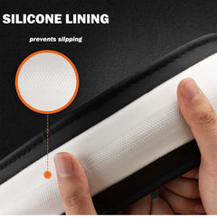 Naxizo universal 15-inch fit suits most mid-size steering wheels.