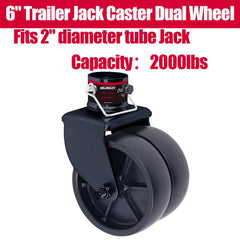 NBJINGYI 2-inch jack tube compatibility for versatile trailer attachments