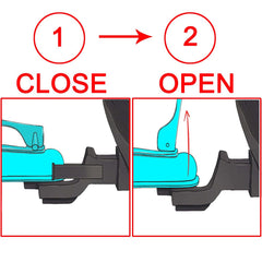 NBJINGYI safety chain included adds towing security.