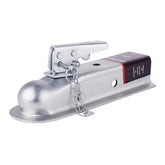 NBJINGYI straight coupler with 2in ball for secure trailer connection.