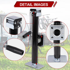 NBJINGYI wide foot plate for trailer jack stability on uneven ground