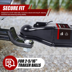 NBJINGYI universal fit for 2-5/16 inch ball and 3 inch channel