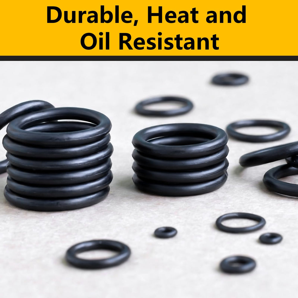 NBRINGO complete set offers versatile O-rings for household and workshop repairs.