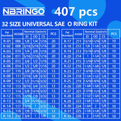 NBRINGO four pick tools included for easy O-ring placement