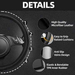 NBTEPEM armrest cover protects surfaces while refreshing the cabin look.