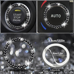 NBTEPEM car interior sparkle set enhances driving ambiance.