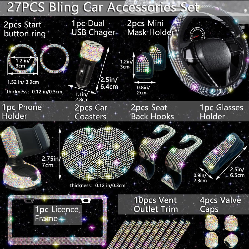 NBTEPEM bling phone holder keeps your device within easy reach.