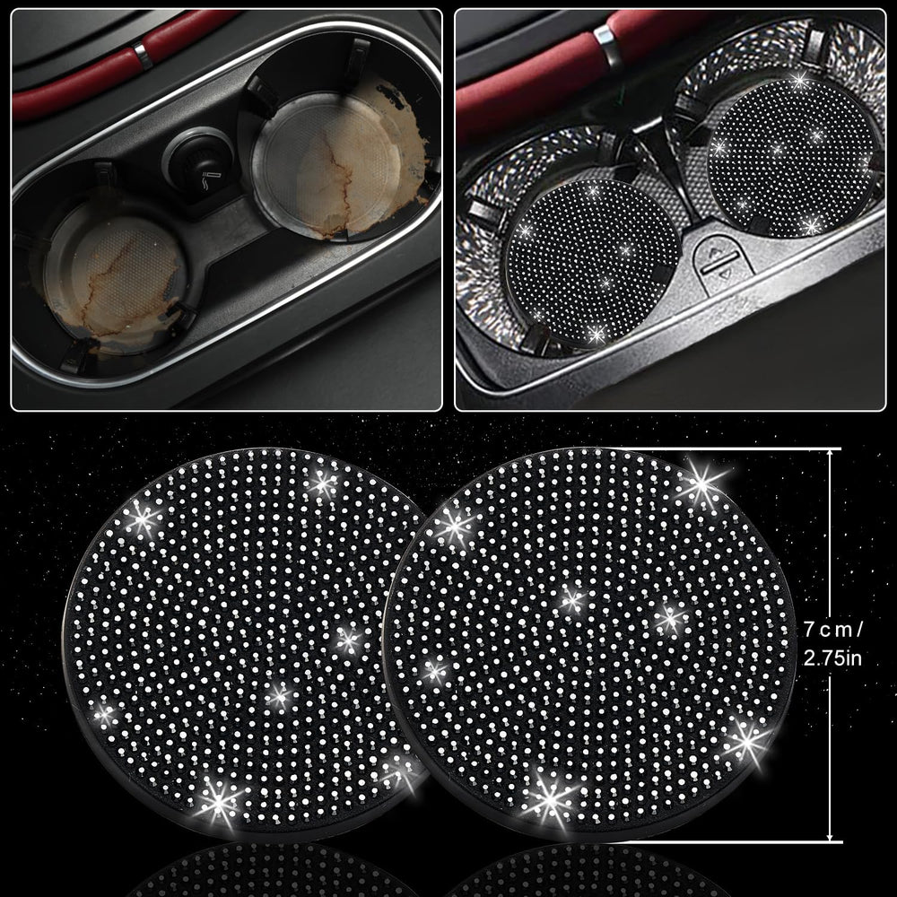 NBTEPEM start button ring completes the bling interior design.