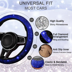 NBTEPEM blue seat belt covers protect and elevate daily driving style.