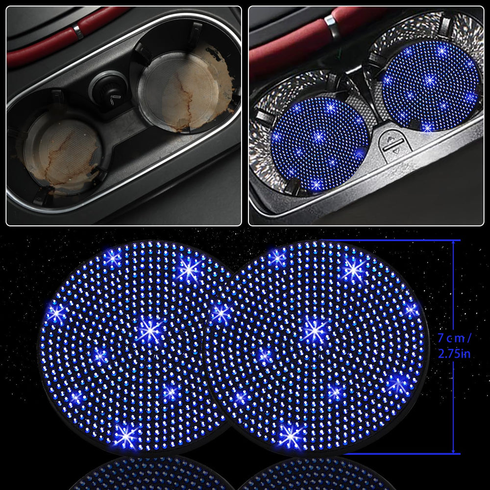 NBTEPEM start button ring adds glittery dashboard detail.