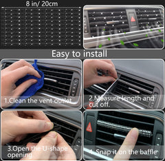 NBTEPEM car coasters protect surfaces while adding bling