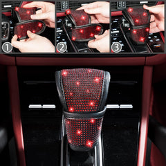NBTEPEM car coasters red bling protect cup holders in style