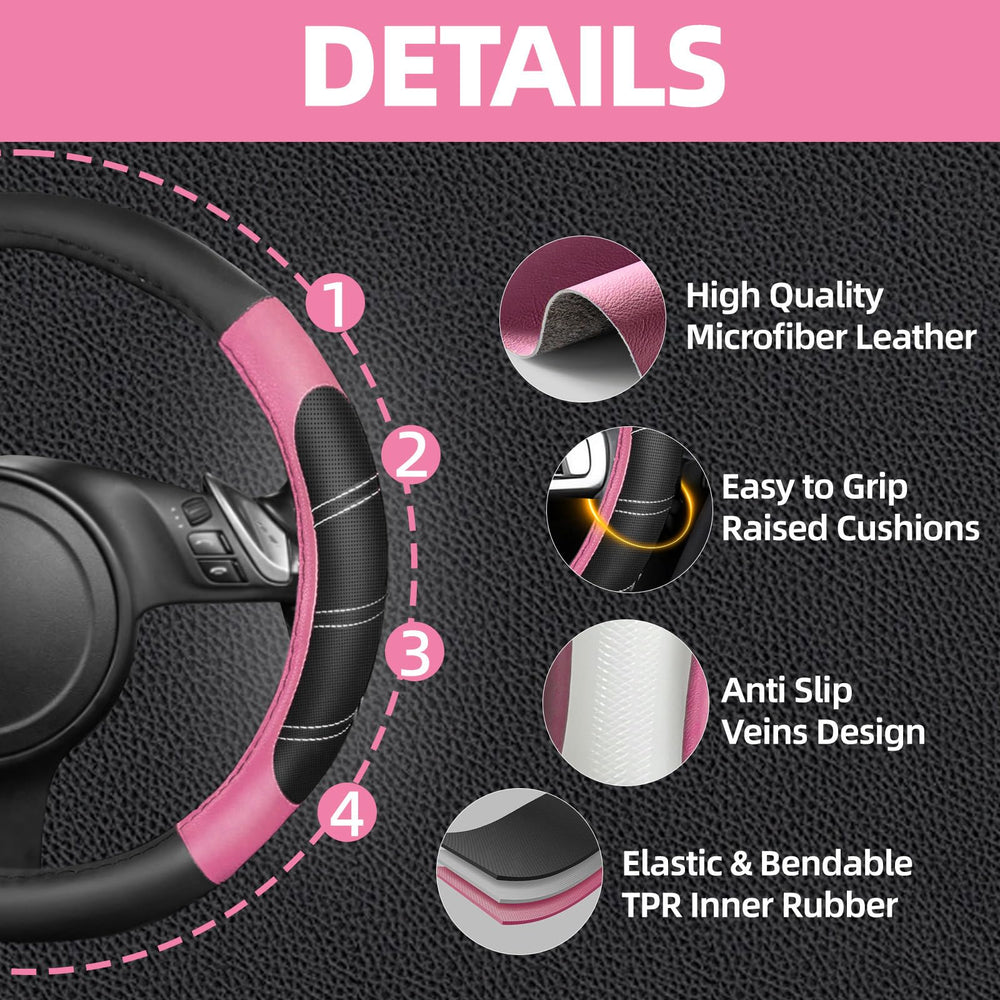 NBTEPEM microfiber leather armrest cover adds durable protection and style.