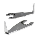 NDEFAFLY cold knife bent blade for windscreen removal improves reach in tight corners