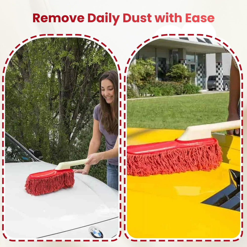Ndoge compatibility pad with California car duster for easy dusting
