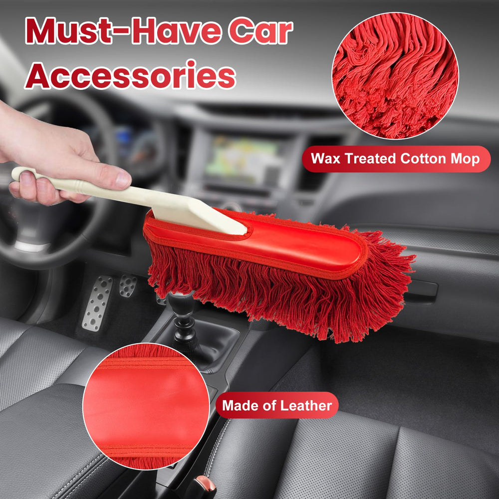 Ndoge interior dashboard dusting for safer car interior cleaning