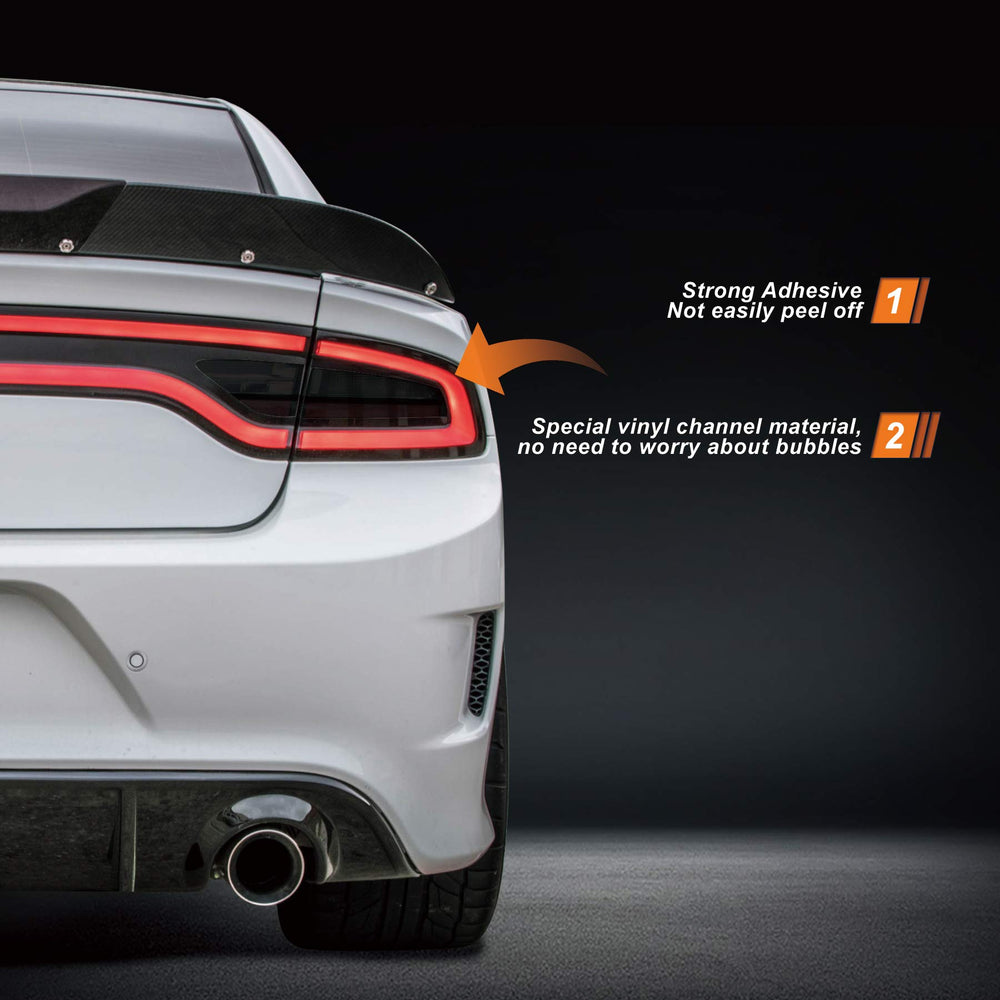 NDRUSH front side marker vinyl for Dodge Charger adds bold, cohesive finish