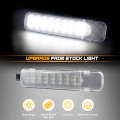 NDRUSH LED door panel lamp assembly is a direct replacement for your factory light