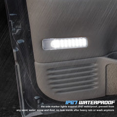 NDRUSH interior courtesy light improves safety by better illuminating the doorway area