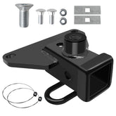 NeaLia 2in Class 3 hitch front view highlights sturdy steel build for heavy towing