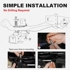NeaLia Jeep Gladiator JT fit for 2020-2025 with standard receiver